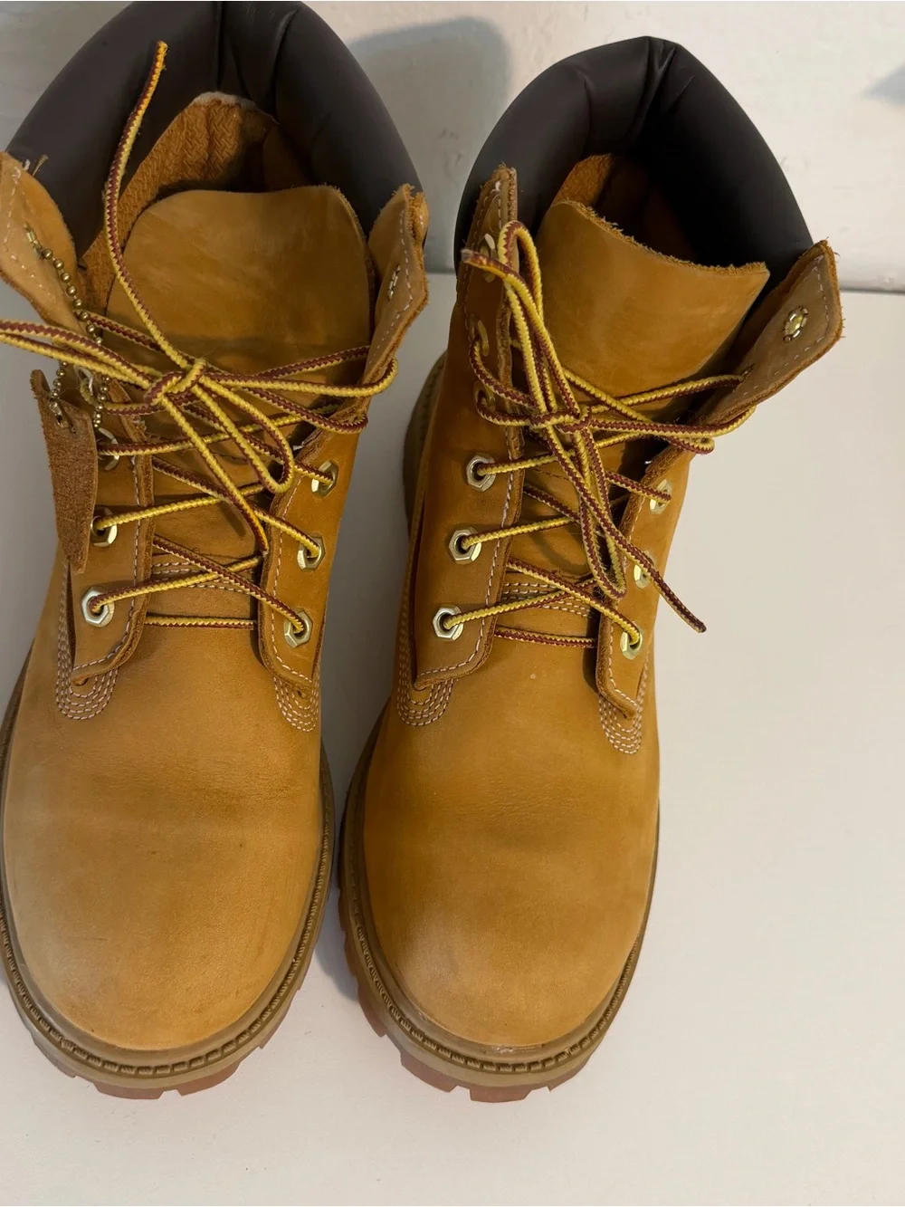 Timberland Shoes 6 Inch Premium Juniors Wheat/Brown Boots Women’s 8 (Men’s 6.5)